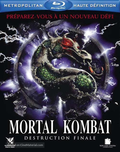 Mortal Kombat: Annihilation - French Blu-Ray movie cover