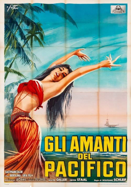 Blaue Jungs - Italian Movie Poster