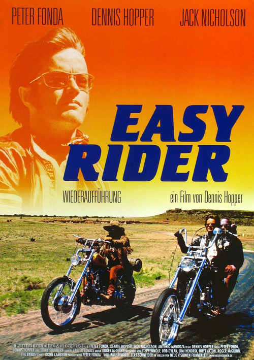 Easy Rider - German Movie Poster