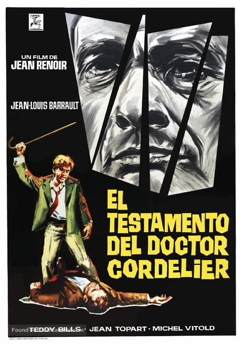 Le testament du Docteur Cordelier - Spanish Movie Poster