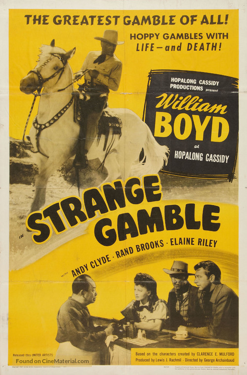Strange Gamble - Movie Poster