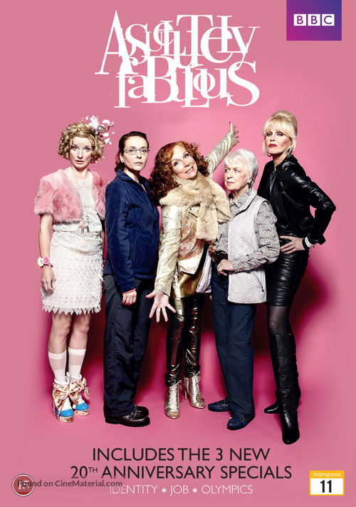 &quot;Absolutely Fabulous&quot; - Danish DVD movie cover