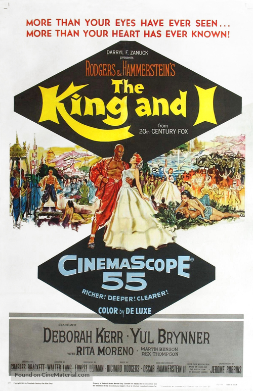 The King and I - Movie Poster