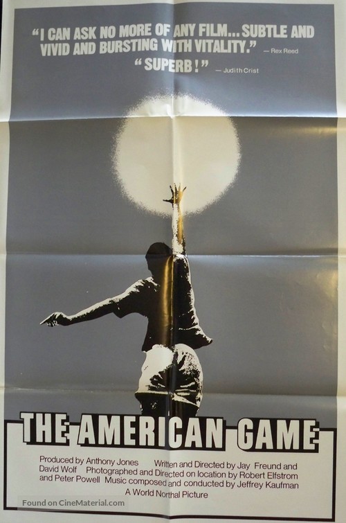 The American Game - Movie Poster