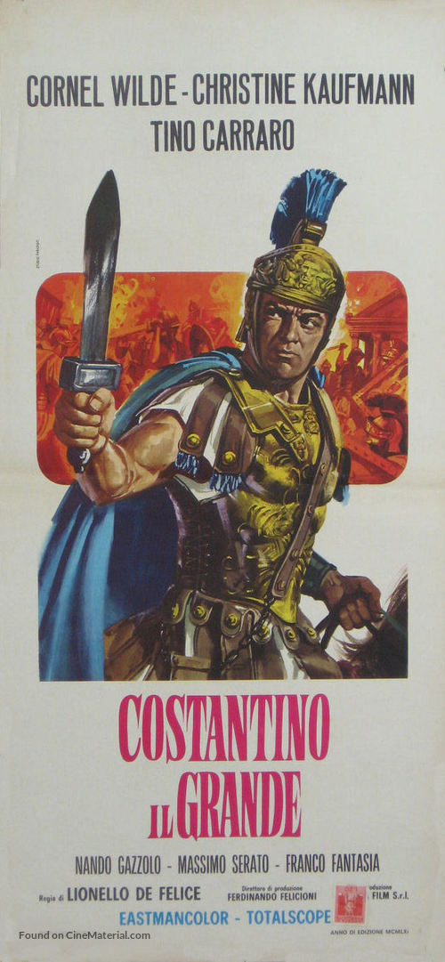 Costantino il grande - Italian Movie Poster