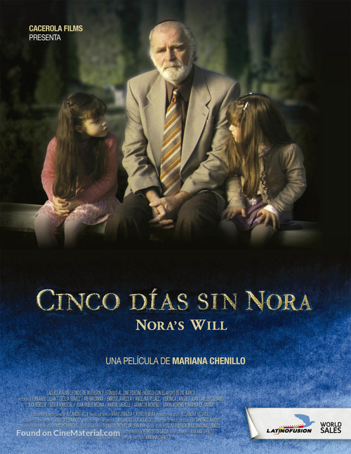 Cinco d&iacute;as sin Nora - Mexican Movie Poster