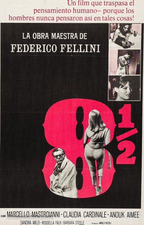 8&frac12; - Spanish Movie Poster