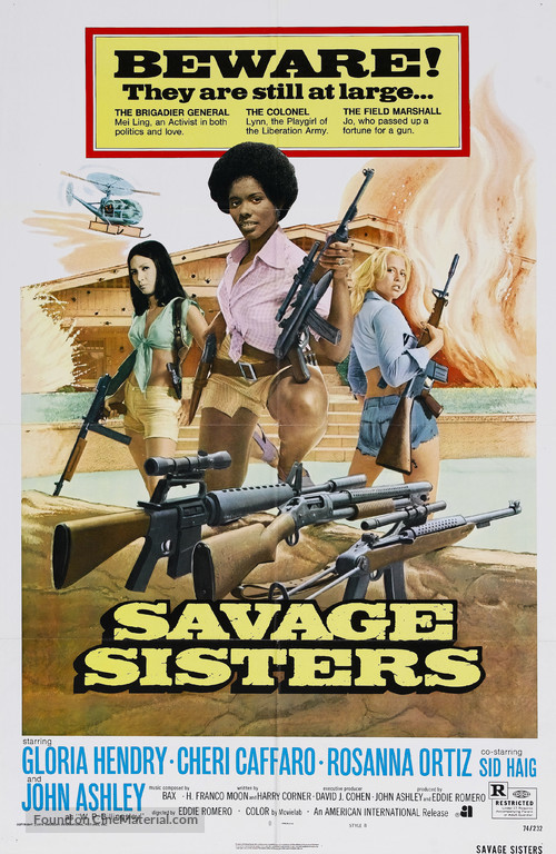 Savage Sisters - Movie Poster