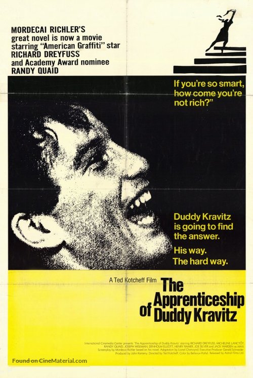 The Apprenticeship of Duddy Kravitz - Canadian Movie Poster