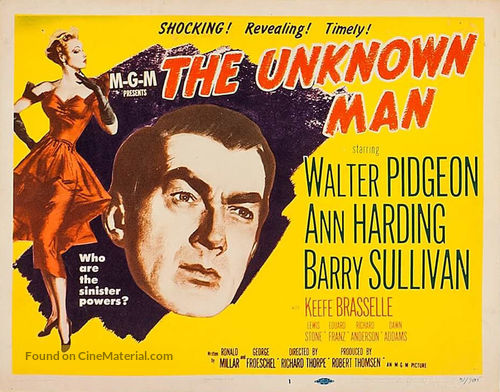 The Unknown Man - Movie Poster