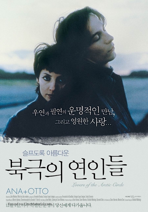 Amantes del C&iacute;rculo Polar, Los - South Korean Movie Poster
