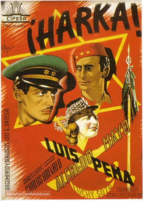 &iexcl;Harka! - Spanish Movie Poster