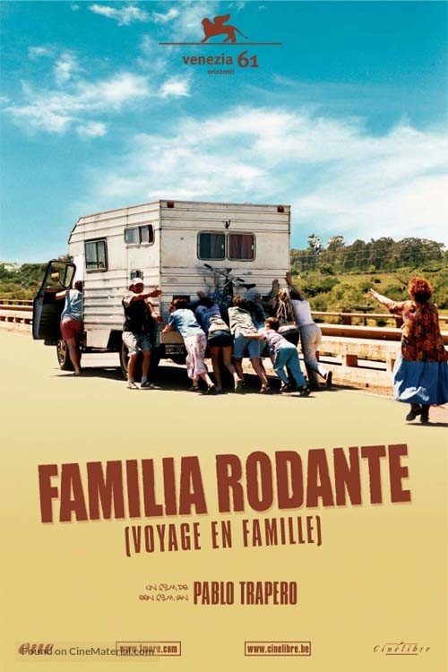 Familia rodante - Belgian poster
