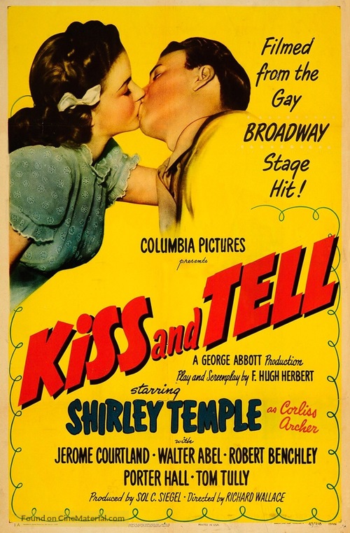 Kiss and Tell - Movie Poster