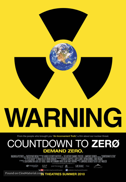 Countdown to Zero - Canadian Movie Poster