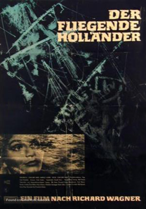 Der fliegende Holl&auml;nder - German Movie Poster