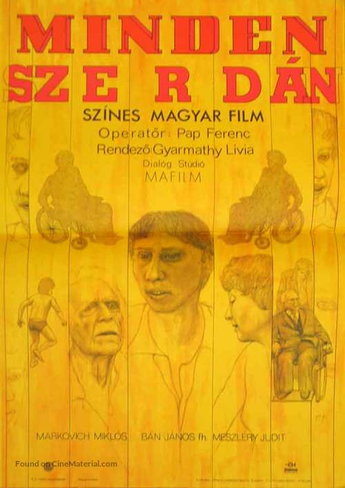 Minden szerd&aacute;n - Hungarian Movie Poster