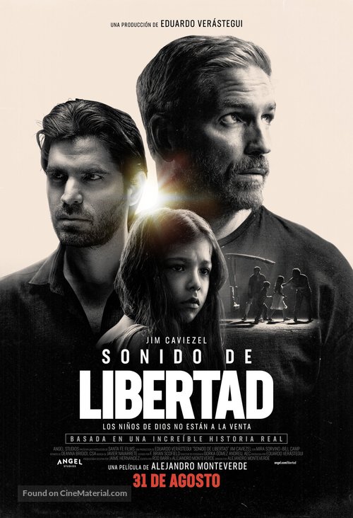 Sound of Freedom - Mexican Movie Poster