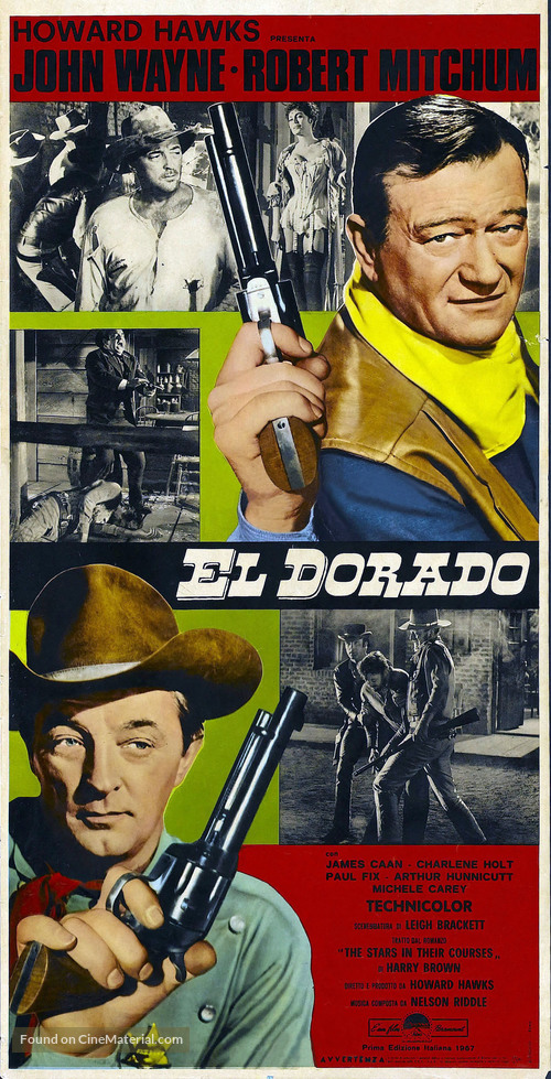 El Dorado - Italian Movie Poster