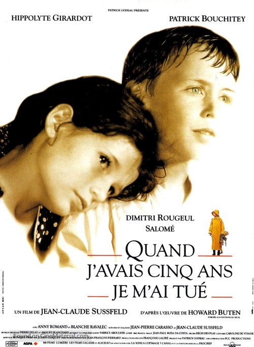 Quand j&#039;avais 5 ans je m&#039;ai tu&eacute; - French Movie Poster