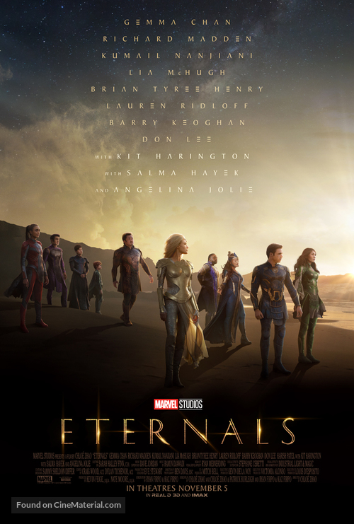 Eternals - Canadian Movie Poster