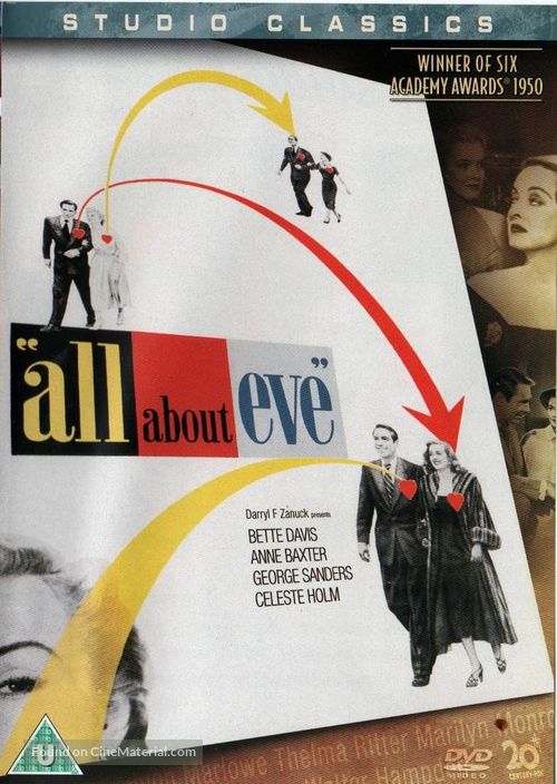 All About Eve - British DVD movie cover