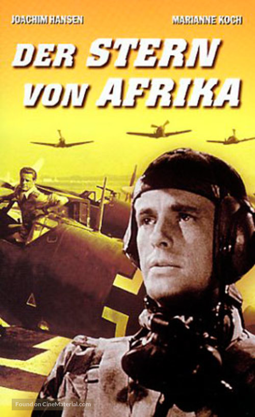 Der Stern von Afrika - German VHS movie cover