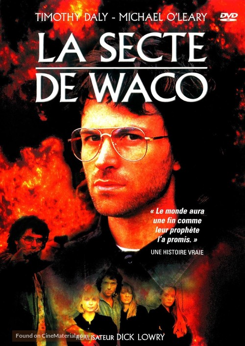 In the Line of Duty: Ambush in Waco - French DVD movie cover