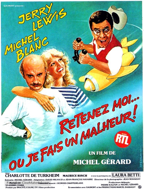 Retenez-moi... ou je fais un malheur! - French Movie Poster