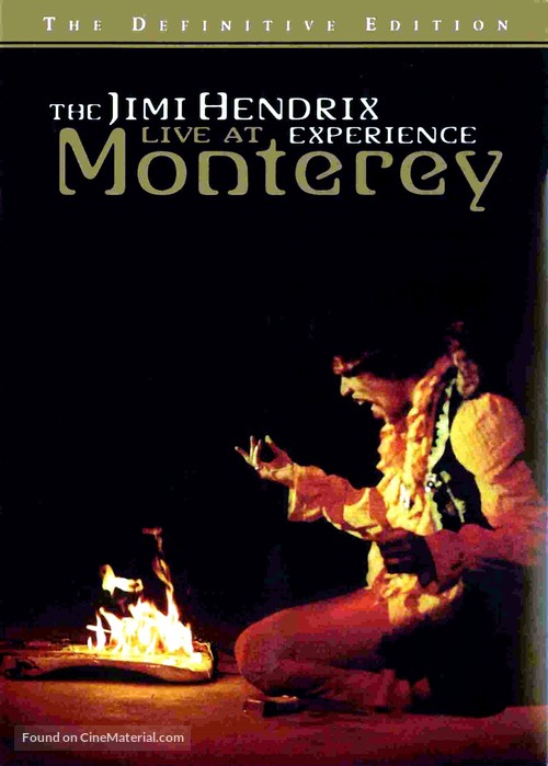 The Jimi Hendrix Experience: Live at Monterey - Movie Cover