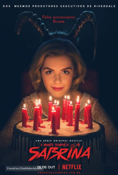 &quot;Chilling Adventures of Sabrina&quot; - Brazilian Movie Poster