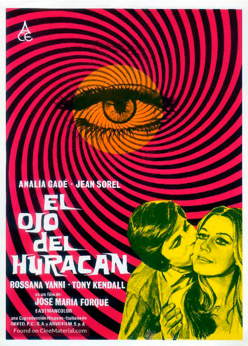 El ojo del hurac&aacute;n - Spanish Movie Poster