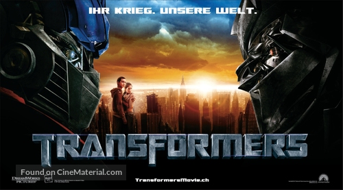 Transformers - German Movie Poster