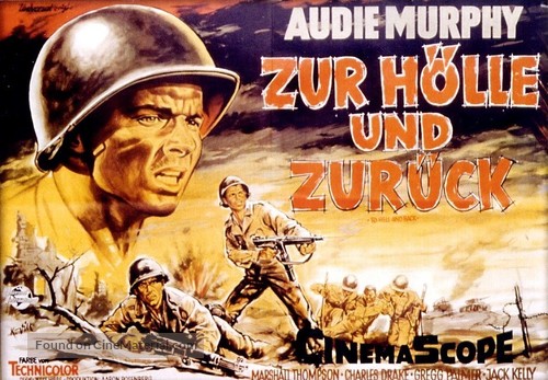 To Hell and Back - German Movie Poster