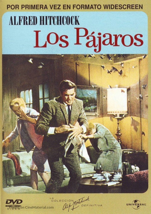 The Birds - Spanish DVD movie cover
