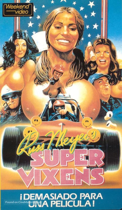 Supervixens - Spanish VHS movie cover