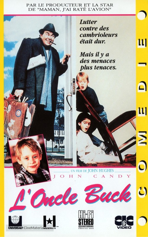 Uncle Buck - French VHS movie cover