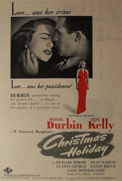 Christmas Holiday - poster