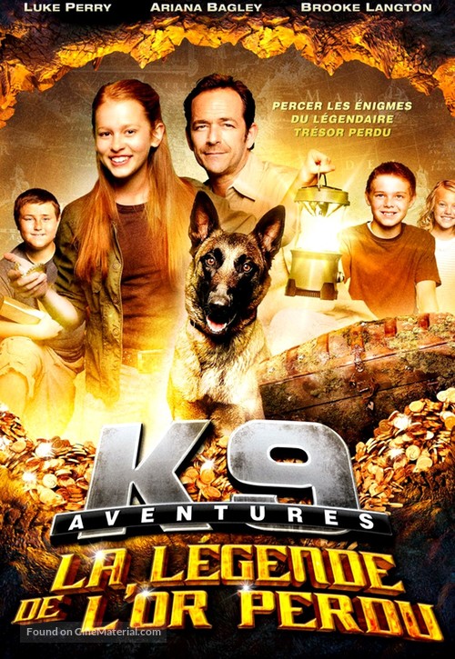 K-9 Adventures: Legend of the Lost Gold - French Movie Cover