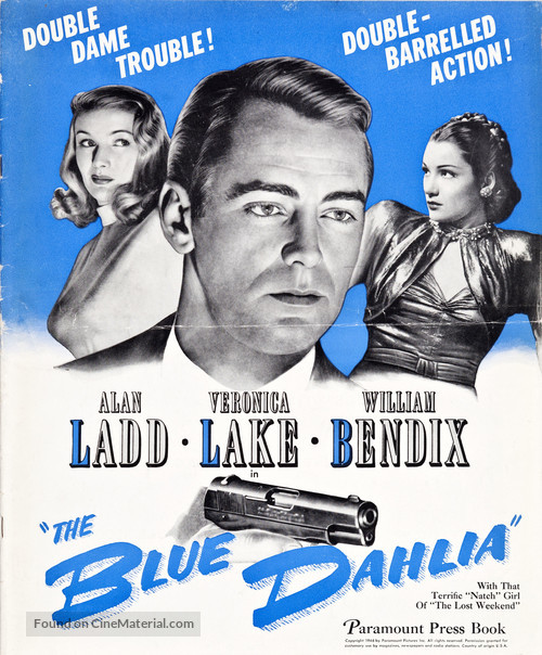 The Blue Dahlia - poster