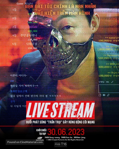 Live Stream - Vietnamese Movie Poster