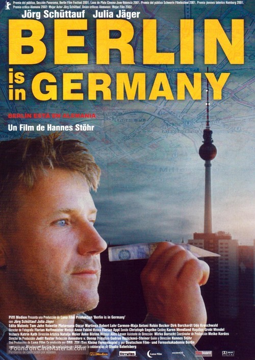 Berlin Is In Germany - Spanish Movie Poster