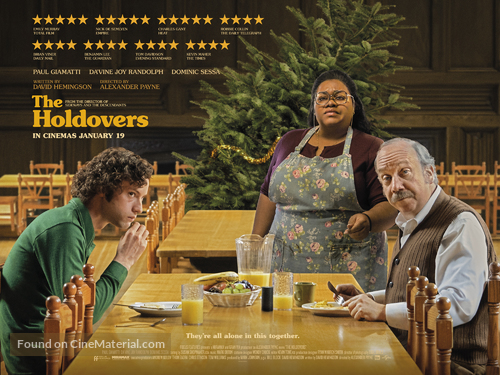 The Holdovers - British Movie Poster