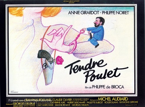 Tendre poulet (1977) French movie poster