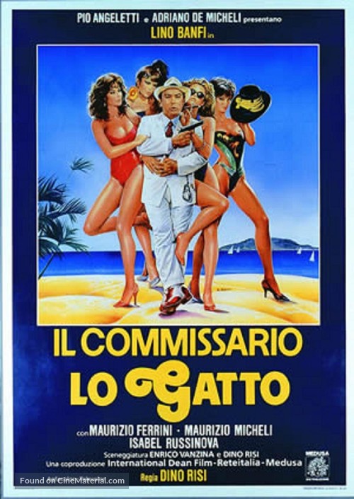 Il commissario Lo Gatto - Italian Movie Poster