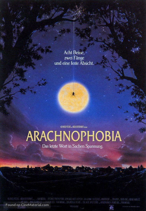 Arachnophobia - German Movie Poster