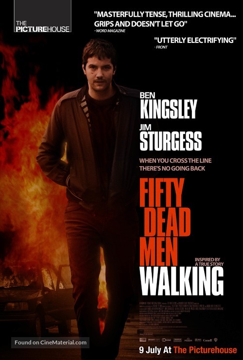 Fifty Dead Men Walking - Singaporean Movie Poster