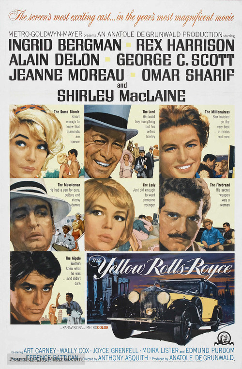 The Yellow Rolls-Royce - Movie Poster