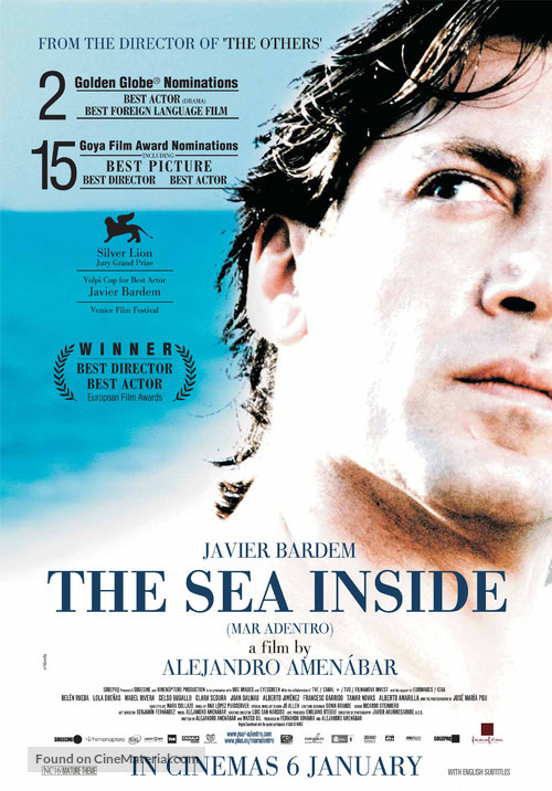 Mar adentro - Singaporean Movie Poster
