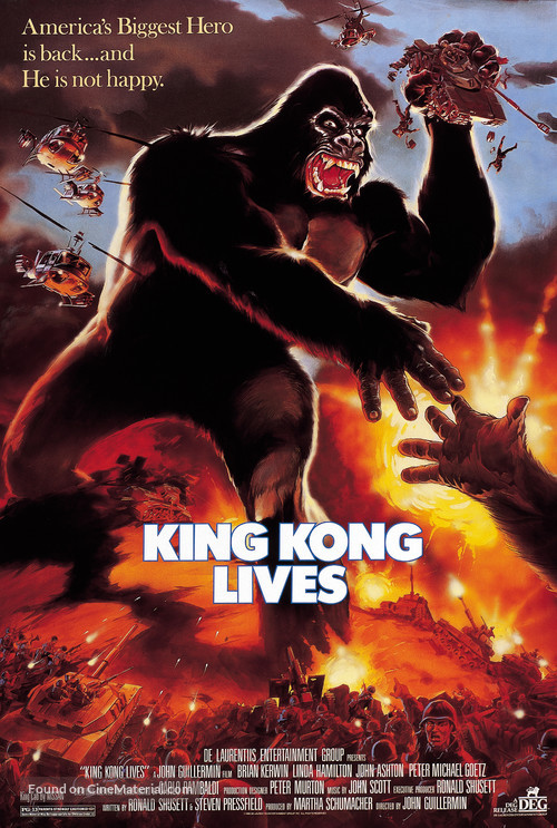 King Kong Lives - Movie Poster